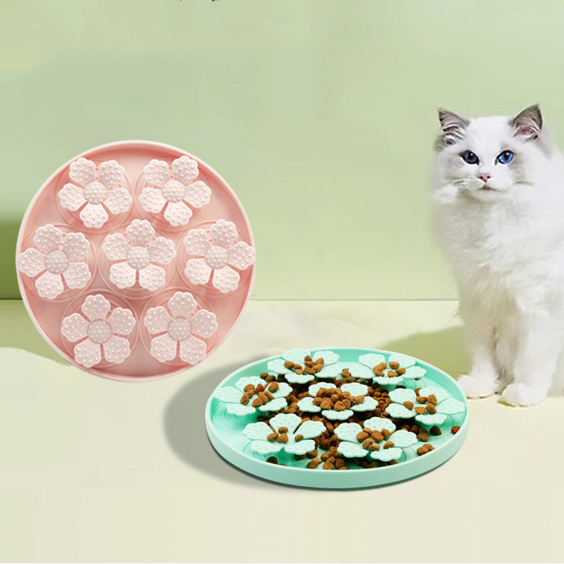 Dog Cat Slow Food Feeding Mat Silicone Pet Products